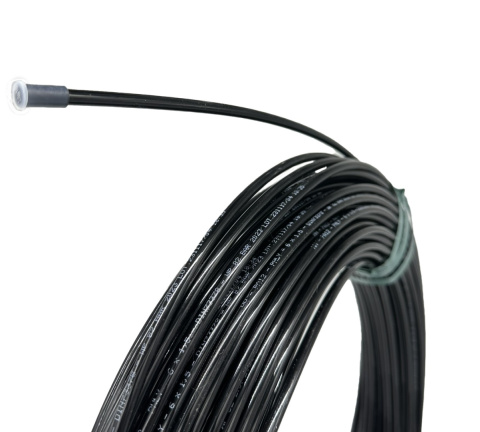Przewód tekalan ( L = 50m ) 6x1,5 mm 82Bar ze smarem / pojedyńczy / czarny Przewód tekalan ( L = 50m ) 6x1,5 mm 82Bar ze smarem / pojedyńczy / czarny